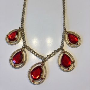 Ruby Gold Necklace